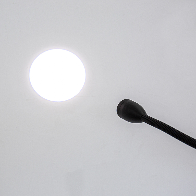 5W Led Clip-In Hospitali Bed Gooseneck Examen lux 5W Led Clip-In Hospitali Bed Gooseneck Examen lux