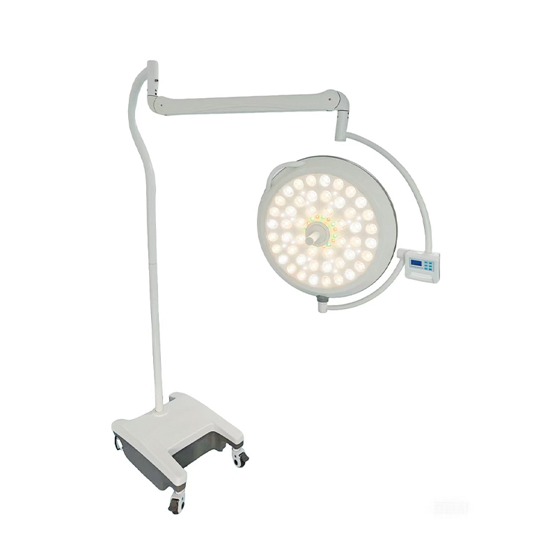 80W Cold Light Mobile Led Shadowless Surgical Lamp